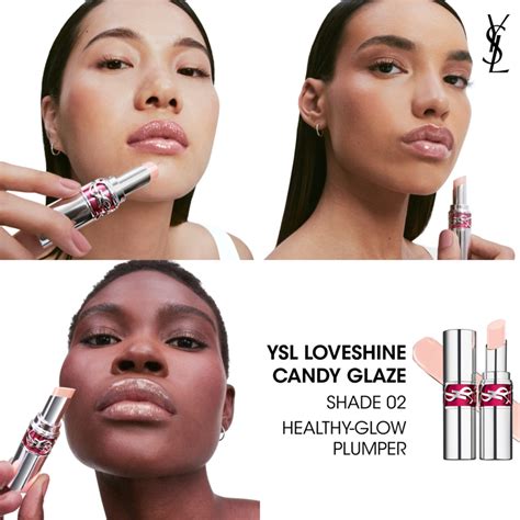 ysl lippenstift candy glaze|ysl love shine candy glaze.